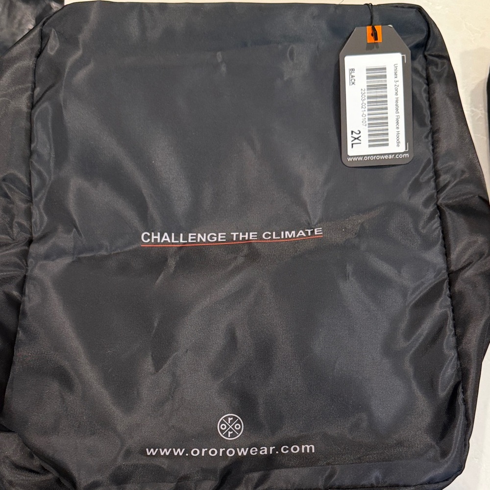 Ororo Black Zip-Up Hoodie - Picture 2 of 11